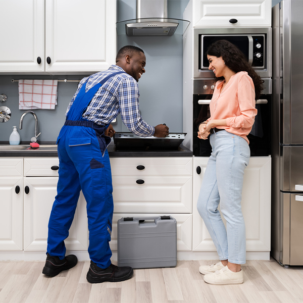 can you provide an estimate for cooktop repair before beginning any work in Bolivar NY